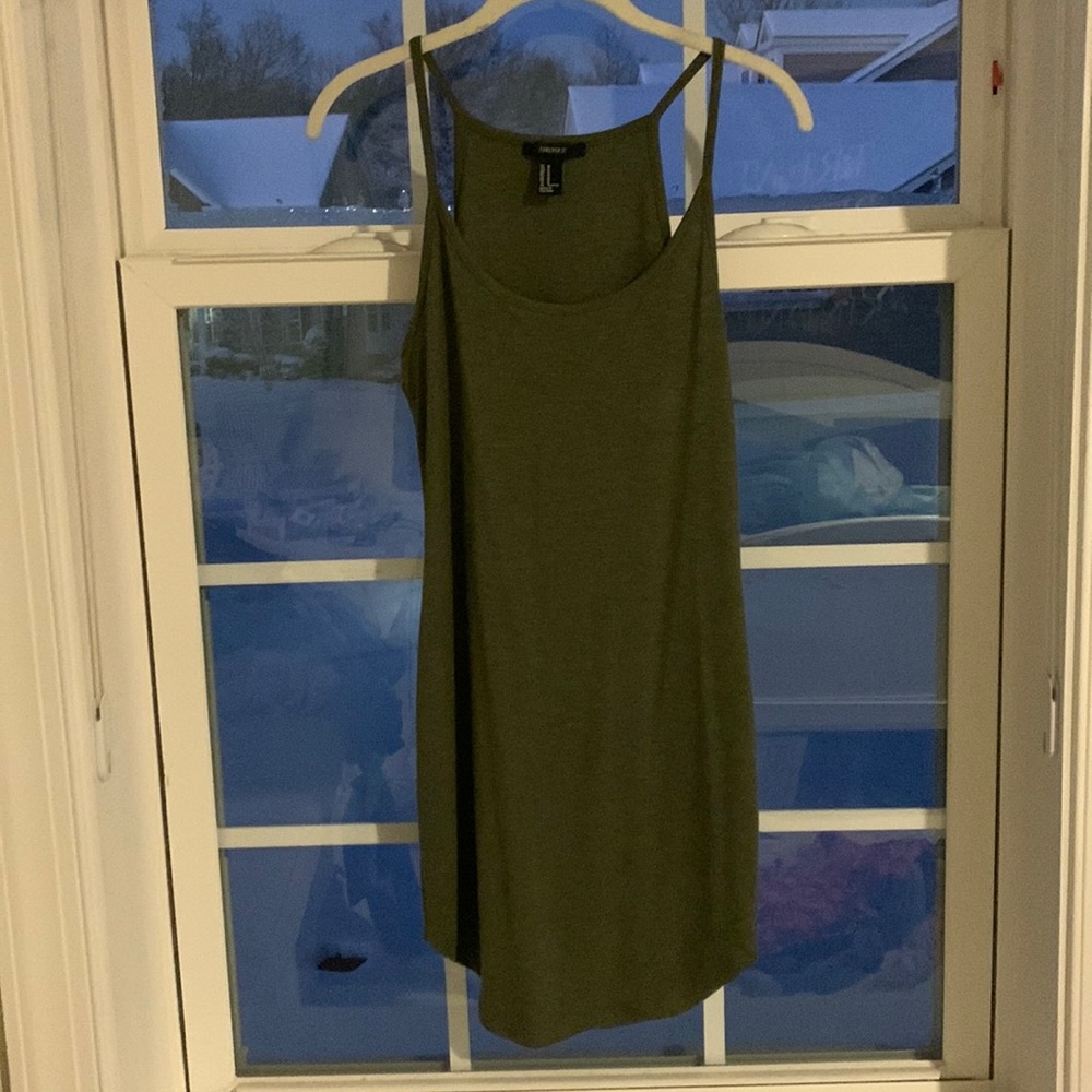 green bodycon mini/midi